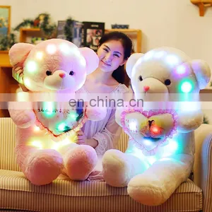 2017 Cheap Factory Diect Wholesale Led Plush Teddy Bears, Fashion Colorful Led Light UpTedddy Bear Toy thumbnail-4
