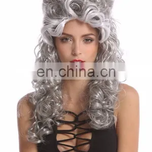 Carnival Barock Grey Party Wigs P-W236 thumbnail-4