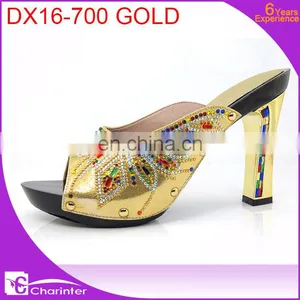 Beautiful Ladies Shoes Slipper High Heel Ladies Shoes Wholesale Italian Ladies Shoes thumbnail-4