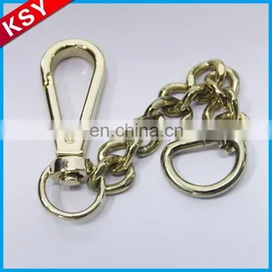 Latest New Design Amazing Quality Lanyard Metal Handbag Double Sided Snap Hook thumbnail-3