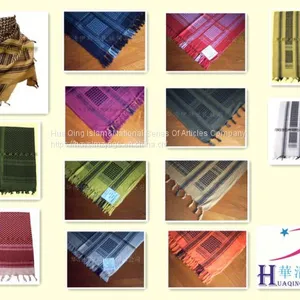 Arabian Pure Cotton Scarf / Arabian Cotton Scarf / Arab Scarf / Arabian Shemagh / Muslim Hijab Scarf thumbnail-5