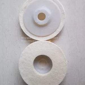 Felt Disc, Felt Wheel, Wool Wheel, Buffing Wheel, Mirror Finishing Wheel thumbnail-1