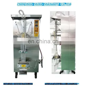 MN-1000 Liquid Pouch Packing Machine Automatic Filling Machine Sheep Milk Liquid Soy Sauce Vinegar Drinks Liquid Packing Machine thumbnail-3