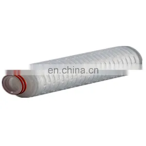 10inch Micro Pleated Water Filter Cartridge Industrial Filter pp Acid Water Treatment Equipment thumbnail-1