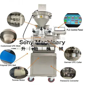 Automatic Small Type Moon Cake Maamoul Mamoul Encrusting Making Machine thumbnail-1