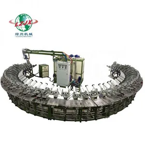Full Automatic pu Shoe Sole Making Machine Footwear Pouring Production Line pu Sport Shoe and Safety Shoe Molding Machine thumbnail-3