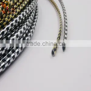 Easy Install PVC 4m Black and Silver Chrome U Type Interior Air Vent Grille Door Self Adhesive Edge Styling Moulding Trim Strip thumbnail-4