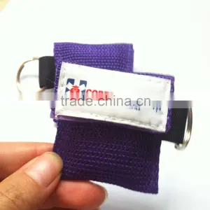 LWC-05 High Quality Cpr First Aid Mask in Purple Color thumbnail-1