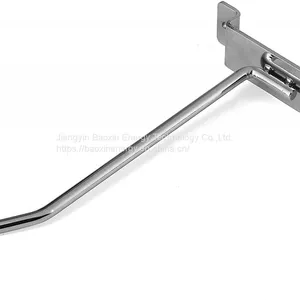 Slatwall Panel Hook Heavy Duty Commercial Metal Hooks for Garage Shop Retail Display thumbnail-1