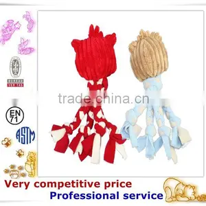 Factory Promotion Custom Made Plush Pet Products Dog Chew Disc thumbnail-3