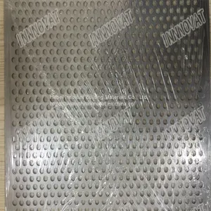 Stainless Steel Round Hole Perforated Metal Sheet Plates thumbnail-1