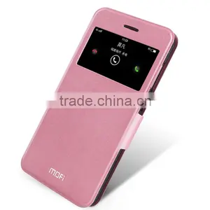 MOFi Original Leather Dot View Case for Vivo X6, Mobile Phone Flip Cover Housing for Vivo X6 thumbnail-5
