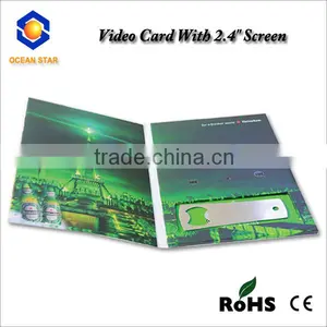 4.3inch Advertising Business Video Card Video Greeting Cards thumbnail-5