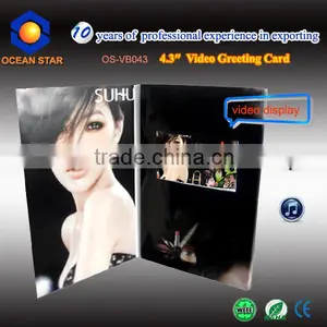 4.3inch LCD Video Greeting Card thumbnail-1