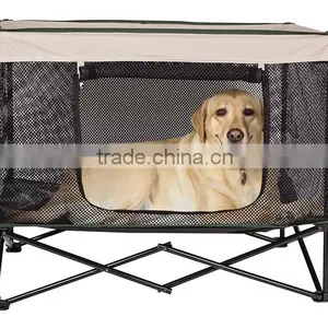 Quik Shade Outdoor With Elevated Mesh Breathable Pet Bed thumbnail-1