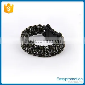 New Arrival Plastic Buckle Survival Cord Bracelets Wholesale thumbnail-1