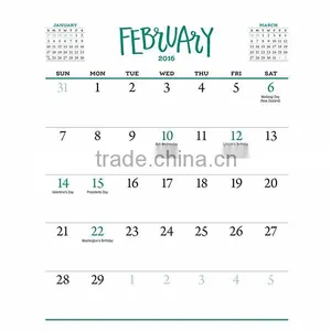 Custom Personalized Wall Calendar Printing in China thumbnail-2