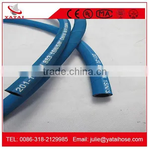 Small Diameter Blue Cloth Rubber Air Compressor Hose thumbnail-6