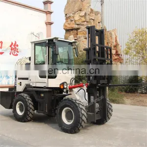 3 Ton Rough Terrain Forklift Off-road Diesel Forklift for Sale thumbnail-2