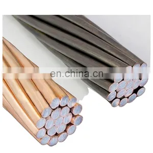 Copper Bonded Steel Copperweld Grounding Wire 30% Conductivity for Grounding System thumbnail-1
