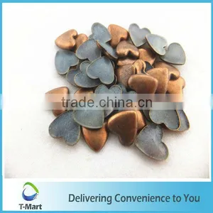 Hot Fix Prong Copper Heart Studs for Gift Decoration thumbnail-1