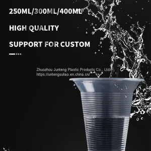 China Supplier Disposable Cups Drinking Water Juice pp Thermoforming Clear Cups thumbnail-3