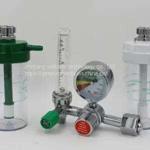 Medical Oxygen Regulator, Oxygen Regulators for Portable Tanks, Regulator for Disposable Oxygen Cylinder thumbnail-1