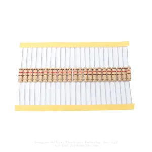 CF Resistor 0.5W 0.25W 1W 2W 3W 5W 0.1R To 10Mohm Resistance Customizable Carbon Film Resistor thumbnail-4