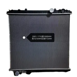 Radiator 376761591/140052W/BHTC2237 2001-1710 High Performance Aluminum Radiator for Freightliner Century Class Series thumbnail-1