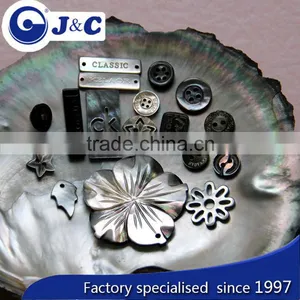 Customized Natural Conch Shell Decoration Button for Dress thumbnail-1