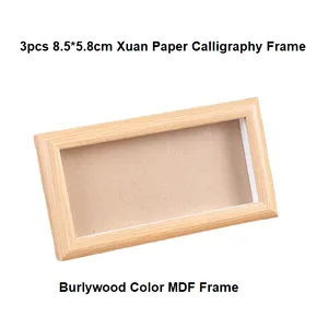 Min 3 Pcs Xuan Paper Art Paper Hard Silk Art Paper Painting Frame Artcrafts Calligraphy Artworks thumbnail-1