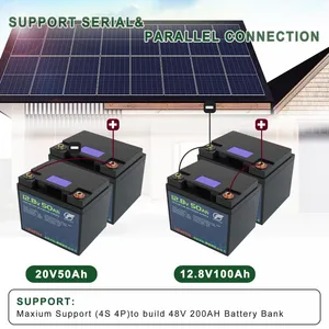 12V 100Ah Portable Lithium Battery - Lead-Acid Alternative for RVs, Camper Vans & Outdoor Gear | 1000W Pure Sine Wave Inverter Built-in thumbnail-5