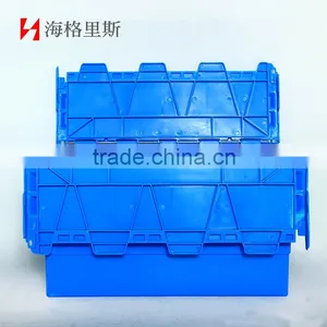Warehouse Stackable Storage Plastic Bin Box thumbnail-4