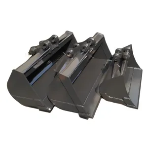3 Ton Excavator Mud Bucket Wide 1200mm Fit for SK30 PC30 EX30 R30 CAT303 Machines Mud Buckets thumbnail-5