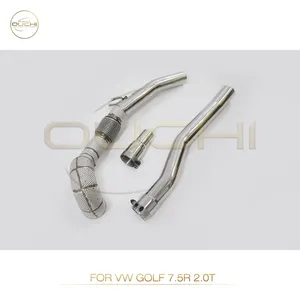 Stainless Steel Exhaust System Downpipe for Volkswagen Golf GTI MK6/Golf GTI MK7/7.5R TIG Manual Welding High-performance Automotive Exhaust Parts thumbnail-5