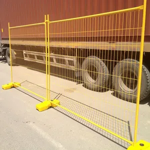 2.1*2.4m Outdoor Portable Australia Temporary Fence With Brace thumbnail-3
