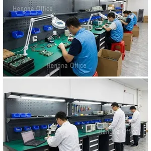 Mechanic Workbench With Storage Cabinets for Auto Repair Shop, Scratch-Resistant Powder Coated Steel Tool Bench, China Manufacturer thumbnail-4
