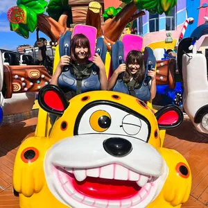 Colorful Kids Amusement Park Rides Custom New Products Electric Forest Adventure Rides thumbnail-2
