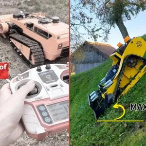 Vigorun VTLM800 Mower With 200m 60° Remote Control Self-Locking Slope Mower for Dangerous Embankment thumbnail-5