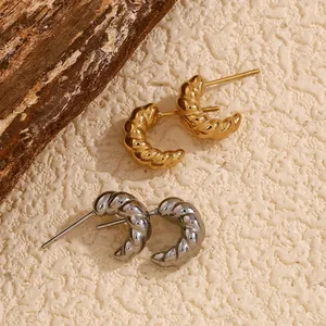 Stainless Steel Earrings 1 Year Warranty Against Tarnishing Wholesale Price From Factory Supplier thumbnail-1