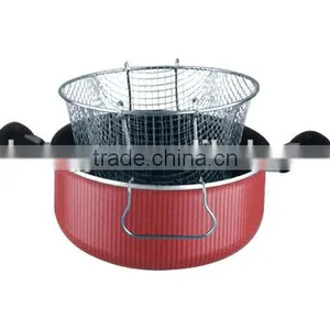 Carbon Steel Deep Fryer Pan Manufacture,customized Thickness thumbnail-3