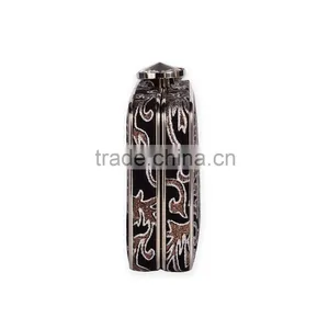 2016 the Most Popular National Style Wholesale Leather Hard Shell Clutch Bag for Party thumbnail-4