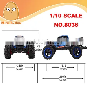 1/8 Scale Model Cars rc Car Top Speed Remote Control Toy Car Manufacturer Waterproof thumbnail-4