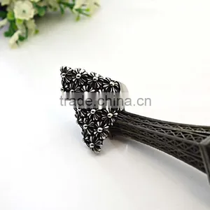 Stainless Steel Jewelry Skulls Men's Ring Rocker Gay Men Ring thumbnail-5