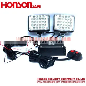 LED Police Motorcycle Equipment Strobe Warning Lightheads HML-120 thumbnail-1