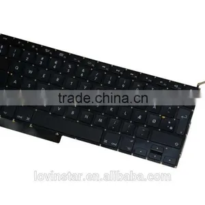 DK Danish Laptop Keyboard Replacement Parts For Macbook Pro A1286 2008-2012 thumbnail-5