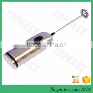 2016 New Design Stainless Steel Cafe Milk Frother, Latte Maker & Drink Mixer Quality Choice thumbnail-1