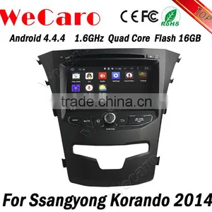 Wecaro WC-SY8067 Android 4.4.4 Car Radio 3g Dvd Gps for Ssangyong Korando 2014 With Radio 3G Wifi Playstore thumbnail-1