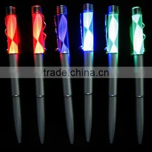 2014 Hpt Selling Slim Squiggle Clip Pen for Promotional Gifts ,school and Office Supplying & Led Uni Ball Pen thumbnail-1