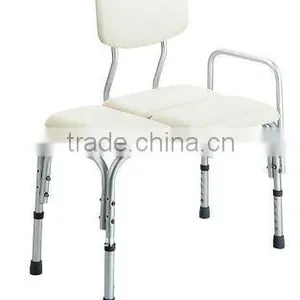 Adjustable Transfer Bench With Backrest thumbnail-1